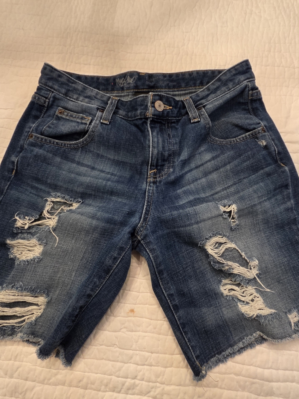 Mossimo  Light Blue Boyfriend Denim Shorts Size 2/26